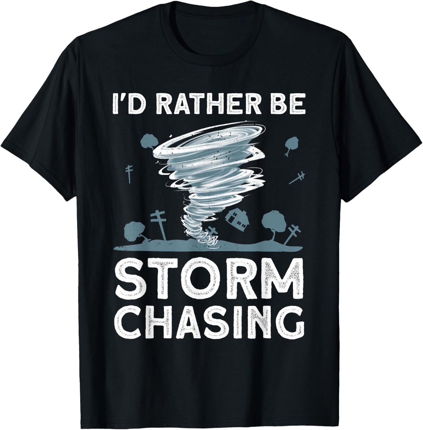 Cool Storm Chasing Women Kids Hurricane Hunter T-Shirt - T-Shirt | Black
