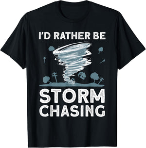 Cool Storm Chasing Women Kids Hurricane Hunter T-Shirt - T-Shirt | Black