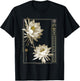 Anime Moon Flower in Japan soft grunge vaporwave aesthetic T-Shirt - T-Shirt | Black