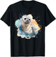 Seal Watercolor Sea Lion T-Shirt - T-Shirt | Black