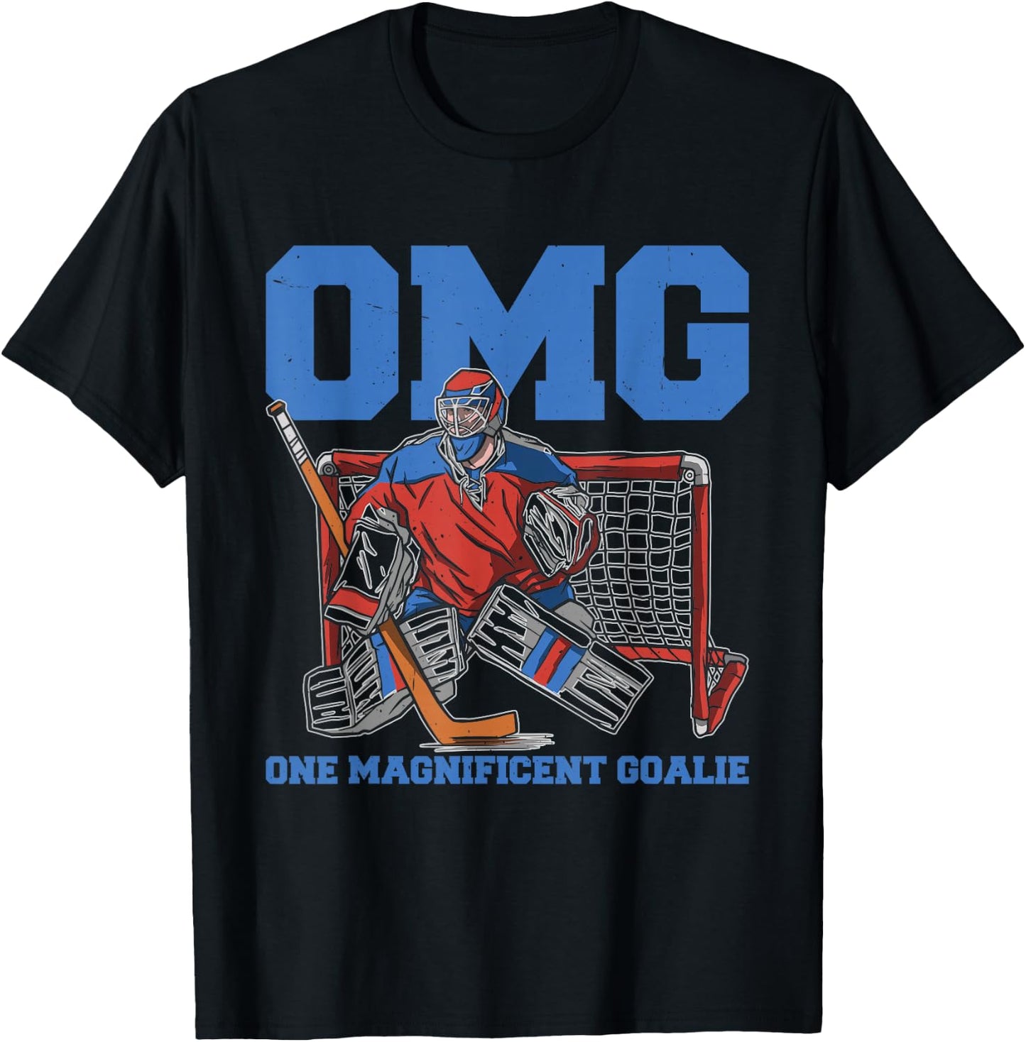 Ice Hockey Goalie T-Shirt - T-Shirt | Black