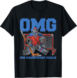 Ice Hockey Goalie T-Shirt - T-Shirt | Black