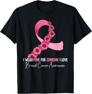 Breast Cancer Awareness T-Shirt - T-Shirt | Black