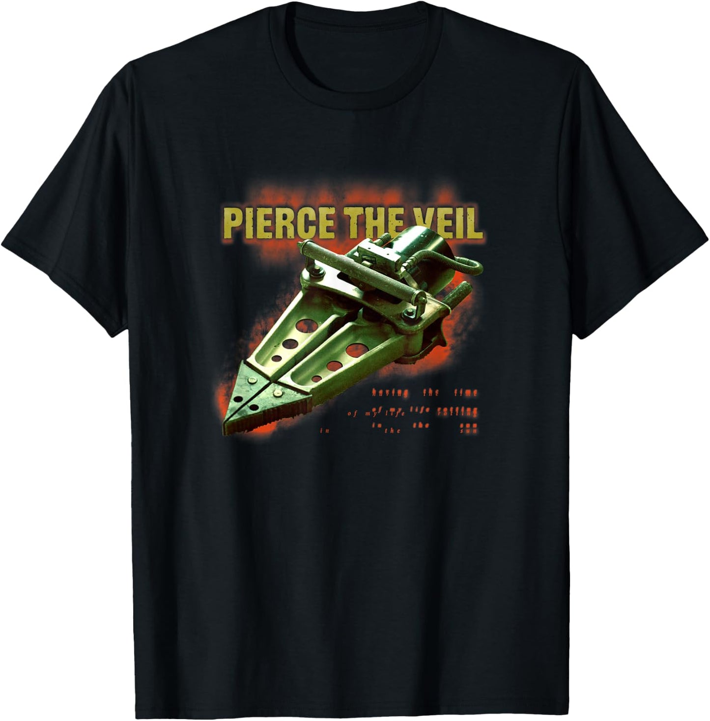 Pierce The Veil - Jaws Cover T-Shirt - T-Shirt | Black