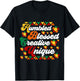 Retro Groovy Hbcu Humbled Blessed Creative Unique T-Shirt - T-Shirt | Black