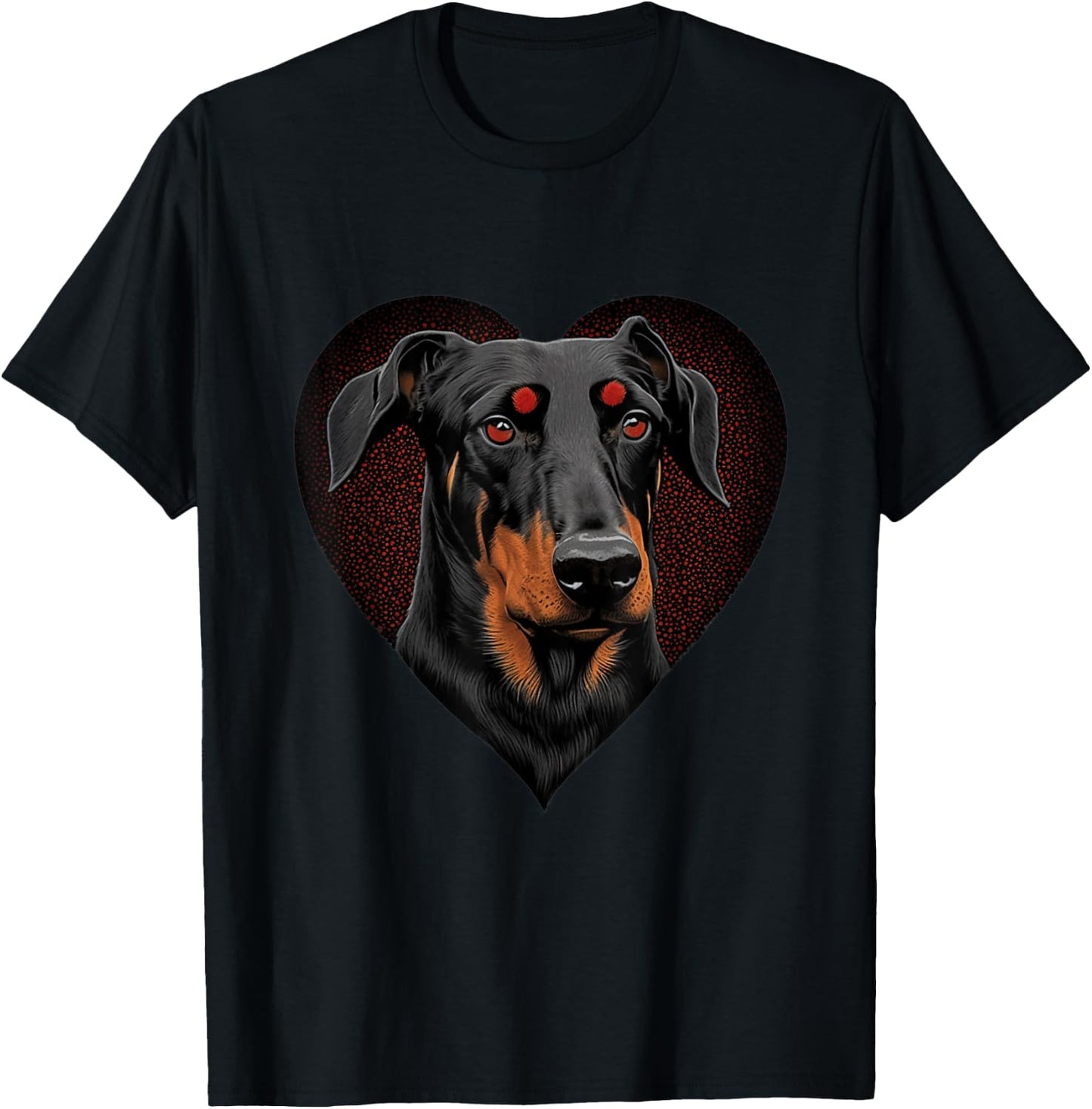 Dobermann Love - Dobermann T-Shirt - T-Shirt | Black
