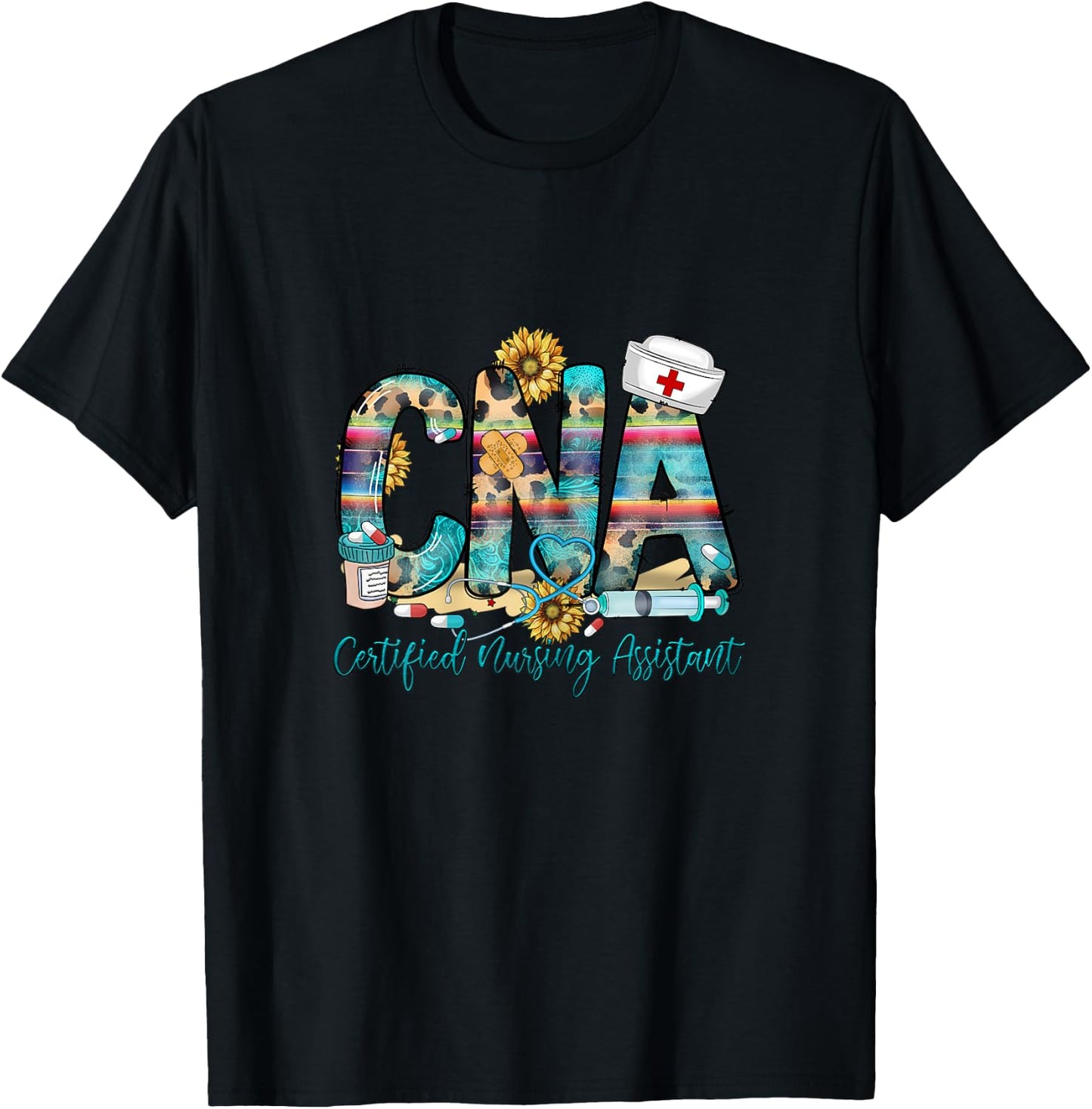 Certified Nursing Assistant CNA T-Shirt - T-Shirt | Black