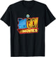 Teen Titans Go! To The Movies Cinema Sign Vintage Logo T-Shirt - T-Shirt | Black