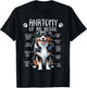 Funny Anatomy Australian Shepherd Dog Lover Aussie Owner Men Women Girls Kids T-Shirt - T-Shirt | Black