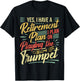 Trumpet Player Retirement Trumpeter Pensioner Trumpet T-Shirt - T-Shirt | Black