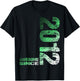 Awesome since 2012 14th Birthday T-Shirt - T-Shirt | Black