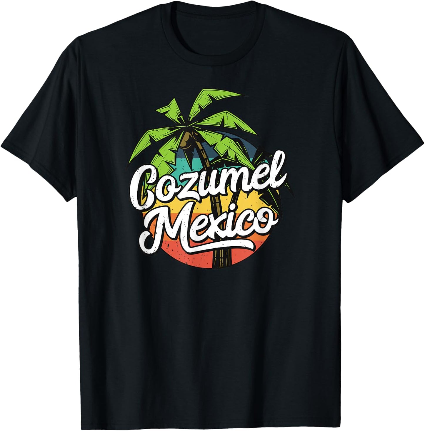 Cozumel Mexico Vacation T-Shirt - T-Shirt | Black