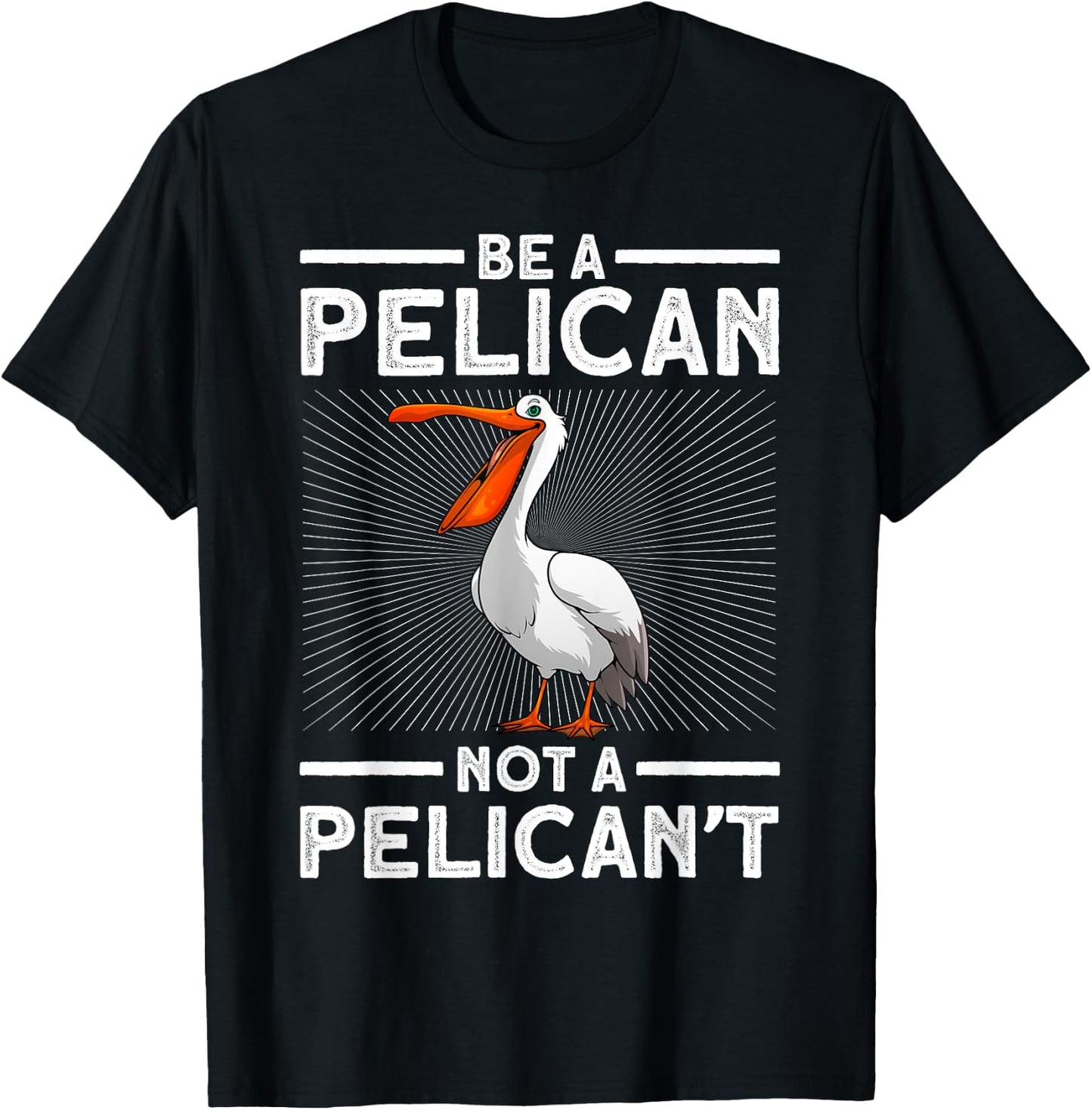 Funny Pelican Art Women Toddlers Pelican Bird Lovers T-Shirt - T-Shirt | Black