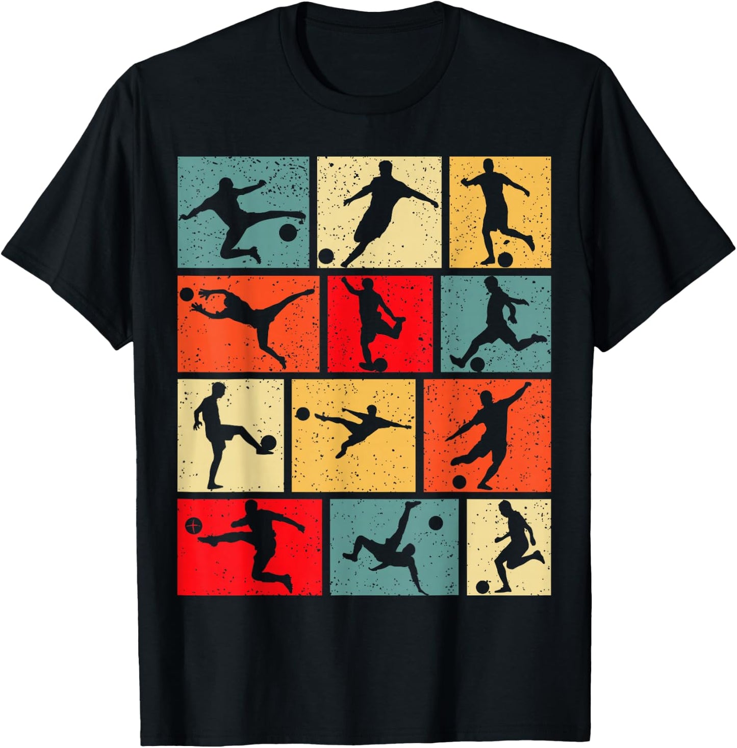 Soccer Boys Kids Men T-Shirt - T-Shirt | Black