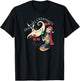 Amazon Essentials Men's Nightmare Before Christmas Sally and Zero Season’s Creepings , Grey Graphic Print, Small T-Shirt - T-Shirt | Black