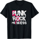 Punk Rock Princess | Punk Rock Music | Rocker Punker Women T-Shirt - T-Shirt | Black