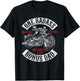 One Badass Bonus Stepdad Biker Motorcycle Step Dad Gift T-Shirt - T-Shirt | Black