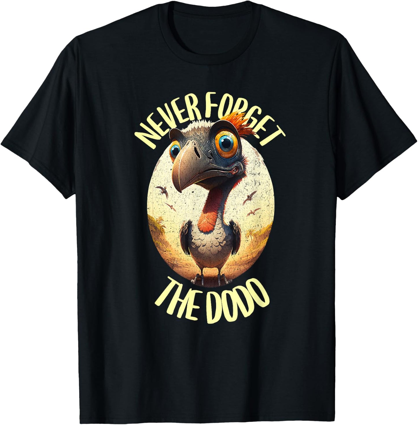 Dodo - Never forget the dodo - Dodo bird T-Shirt - T-Shirt | Black