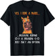 Yes I Ride A Mare Because Riding A Dragon Funny Horse T-Shirt - T-Shirt | Black