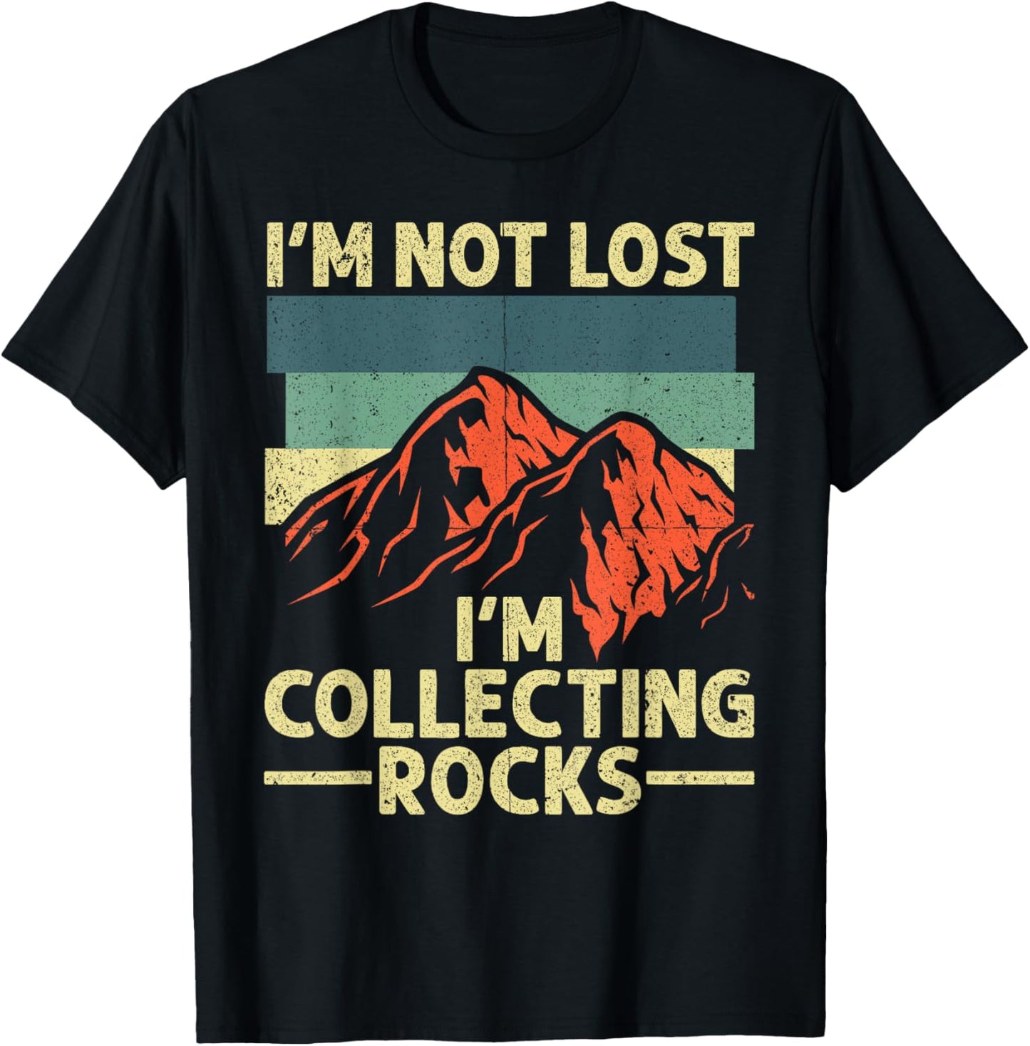 Funny Rock Collector Geology Design Women Rockhounds T-Shirt - T-Shirt | Black