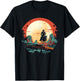 Cool Space Cowboy with Horse Costume for Boys and Girls T-Shirt - T-Shirt | Black