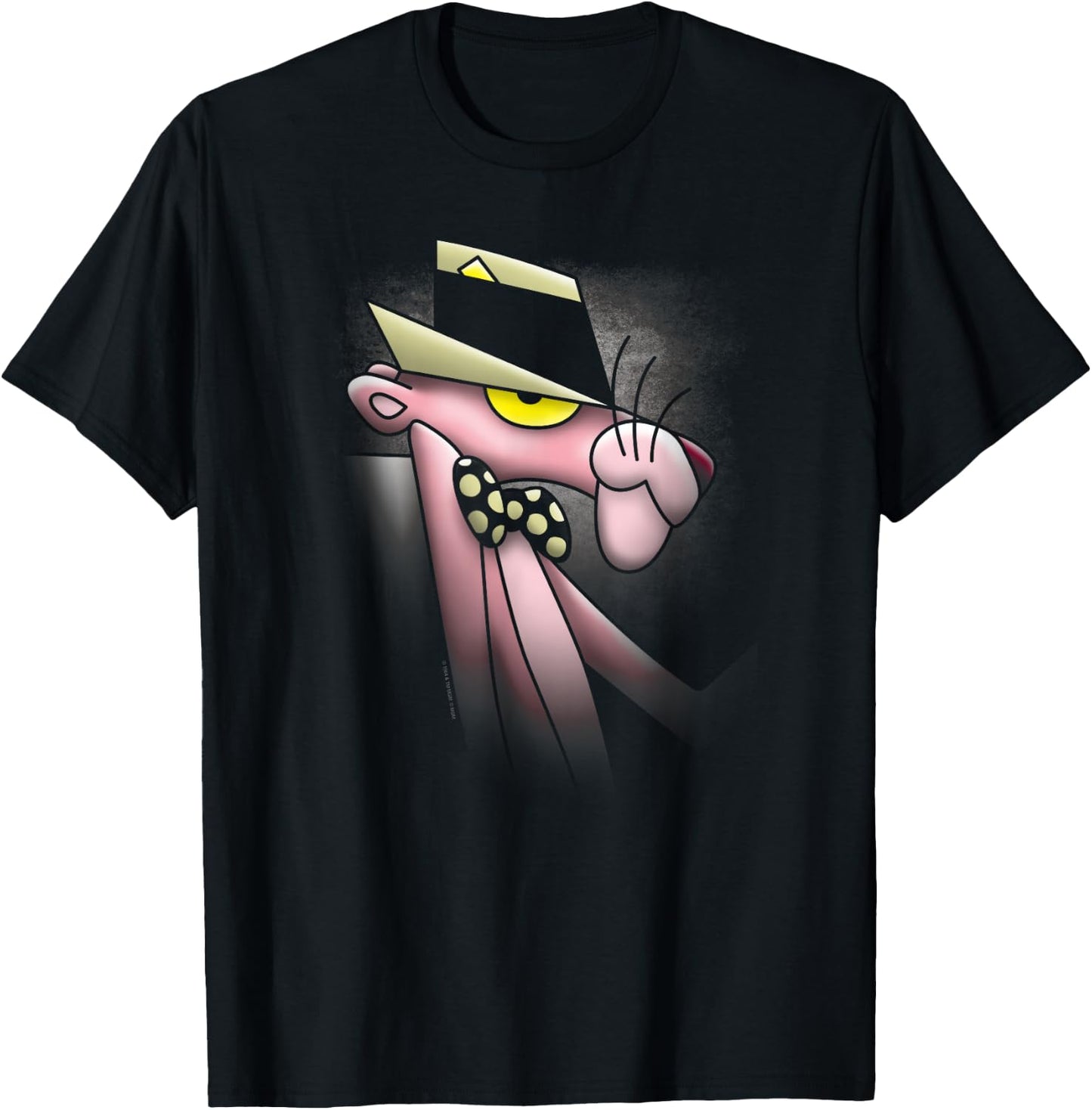 Pink Panther Smooth Panther T-Shirt - T-Shirt | Black