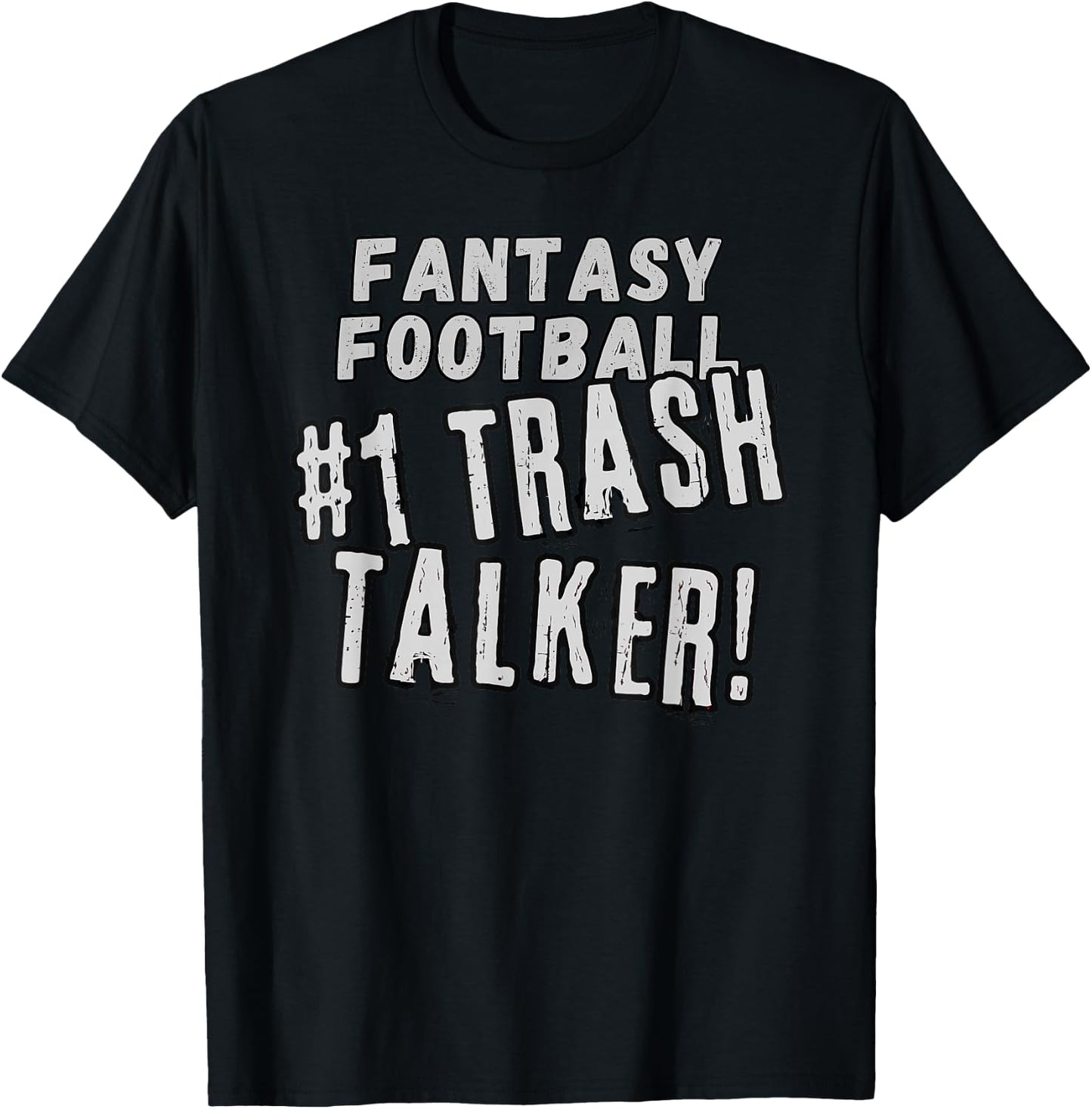 Fantasy Football Trash Talk, League Guru T-Shirt - T-Shirt | Black