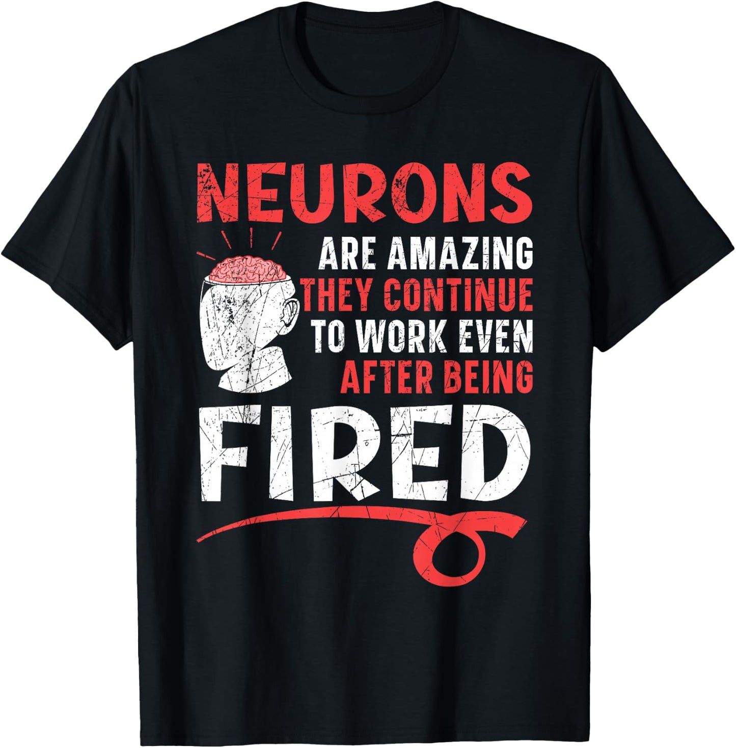 Brain Science Neurology Neuroscience Neuroscientist T-Shirt - T-Shirt | Black