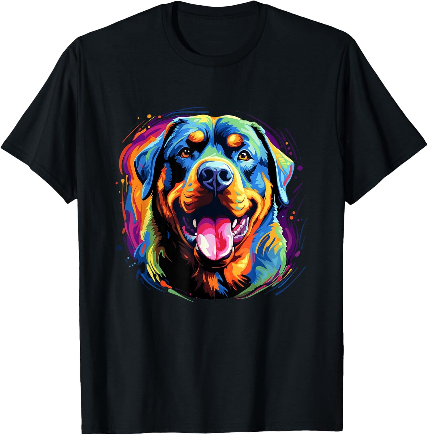 Rottweiler Dog Rottie Men Women Kids T-Shirt - T-Shirt | Black