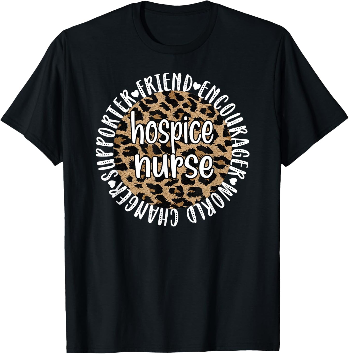 Hospice Nurse Appreciation Palliative Nurse T-Shirt - T-Shirt | Black