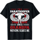 Airborne Paratrooper Military Soldier Army Parachute T-Shirt - T-Shirt | Black