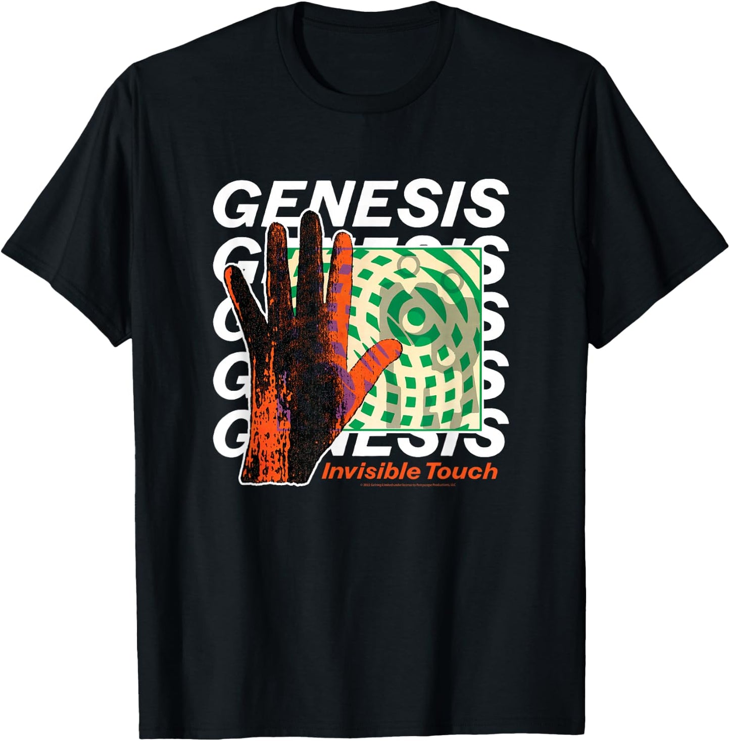Genesis - Invisible Touch T-Shirt - T-Shirt | Black