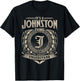 It's A JOHNSTON Thing You Wouldn't Understand Name Vintage T-Shirt - T-Shirt | Black