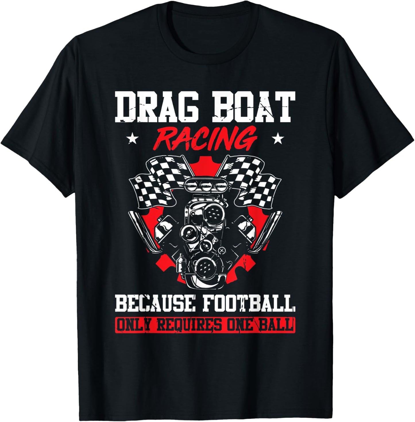 Drag Boat Racing For Drag Boat Racer Drag Boat Driver T-Shirt - T-Shirt | Black