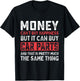 Money Can't Buy Happiness It Can Buy Car Parts Funny Men T-Shirt - T-Shirt | Black