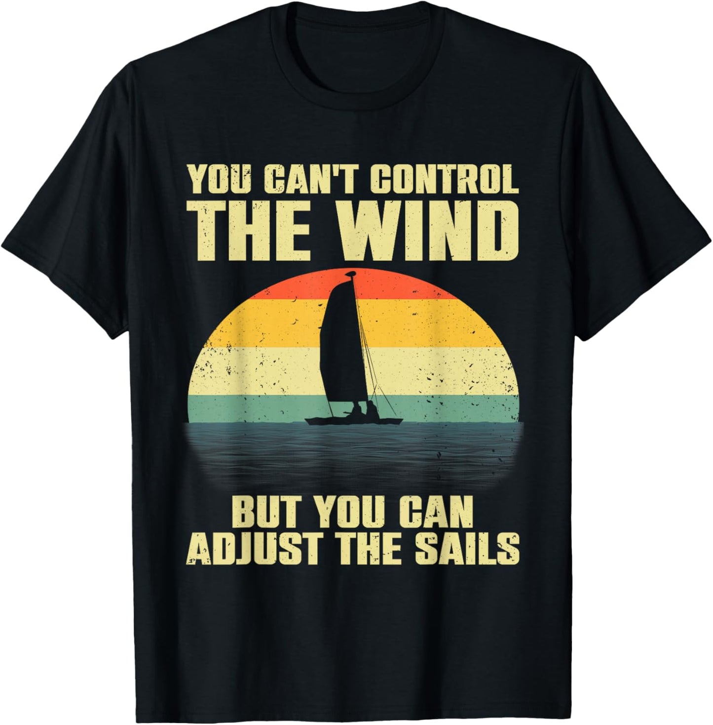 Cool Sailing Women Sailboat Boating Sail Boat Owners T-Shirt - T-Shirt | Black
