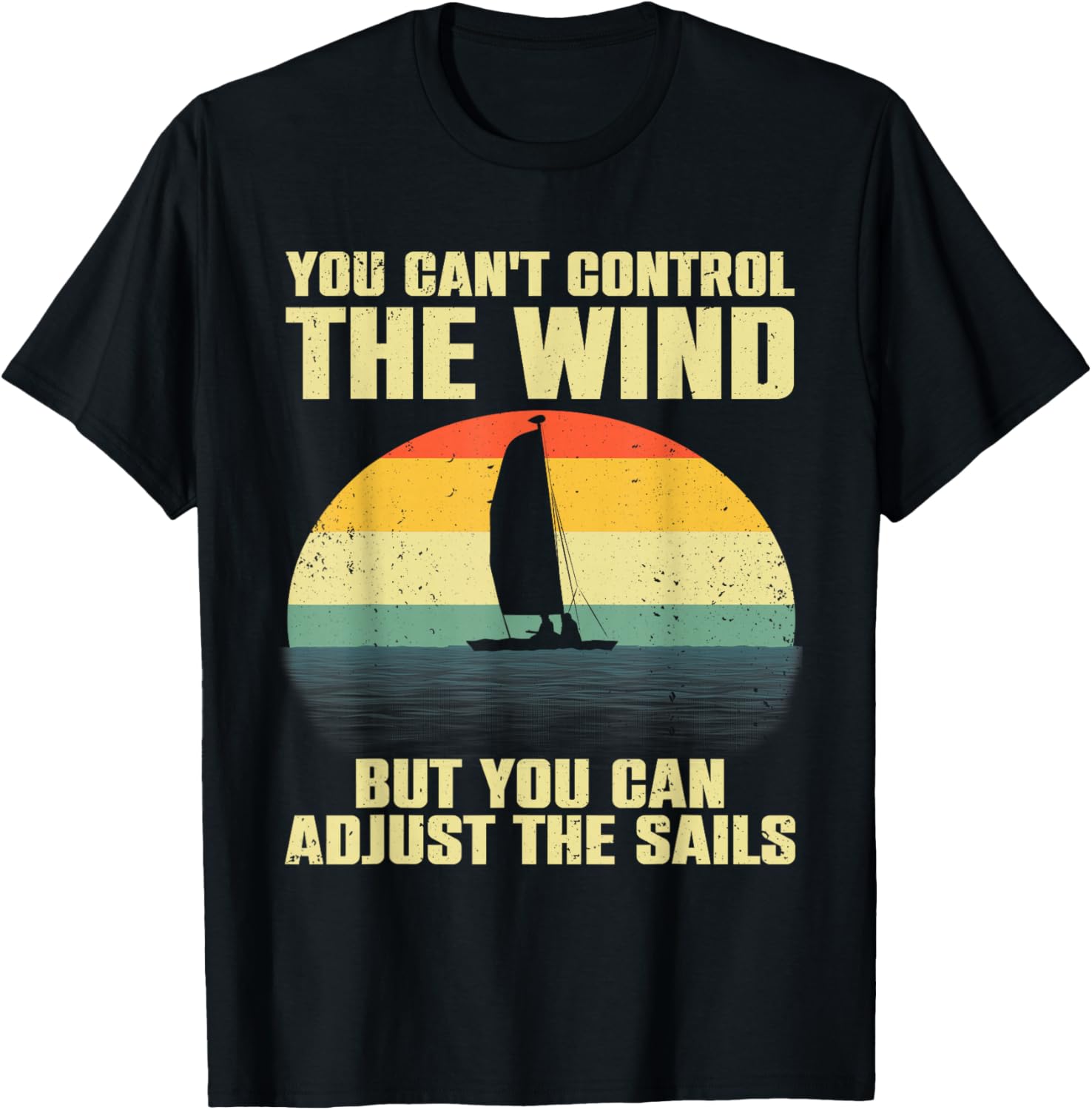 Cool Sailing Women Sailboat Boating Sail Boat Owners T-Shirt - T-Shirt | Black