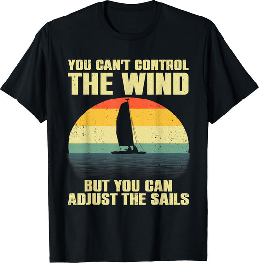 Cool Sailing Women Sailboat Boating Sail Boat Owners T-Shirt - T-Shirt | Black