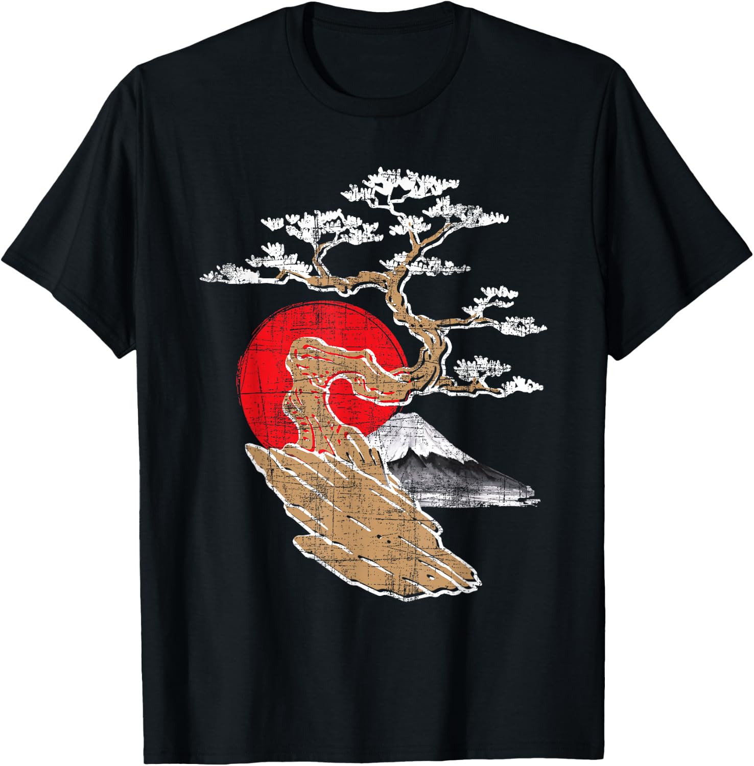 Japanese Bonsai - Gardener Tree Collector Buddhist Japanese T-Shirt - T-Shirt | Black