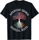 American Grown Donegal Irish Roots Ireland Heritage T-Shirt - T-Shirt | Black