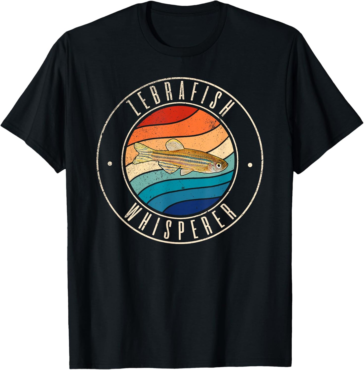 Zebrafish Whisperer T-Shirt - T-Shirt | Black