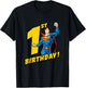 Kids Superman 1st Birthday T-Shirt - T-Shirt | Black