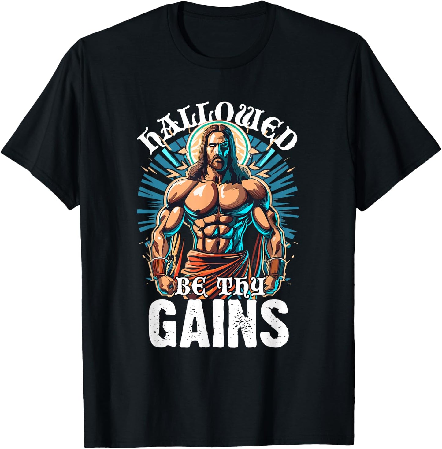 Hallowed Be Thy Gains T-Shirt - T-Shirt | Black
