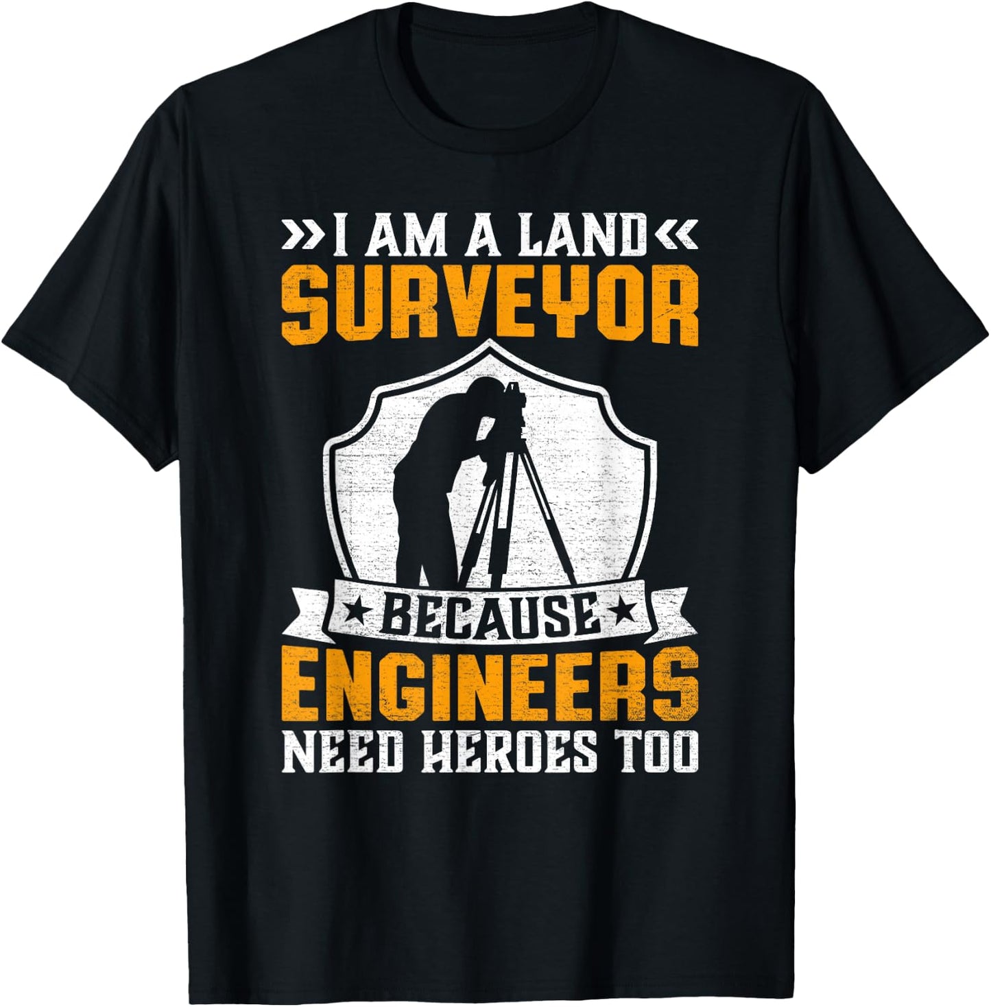 I'm a Land Surveyor Cartographer - Land Examiner Surveying T-Shirt - T-Shirt | Black