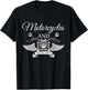 Funny Makeup Motorcycle Riding Women Gift Mascara Biker T-Shirt - T-Shirt | Black