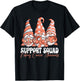 Support Squad Kidney Cancer Awareness T-Shirt - T-Shirt | Black