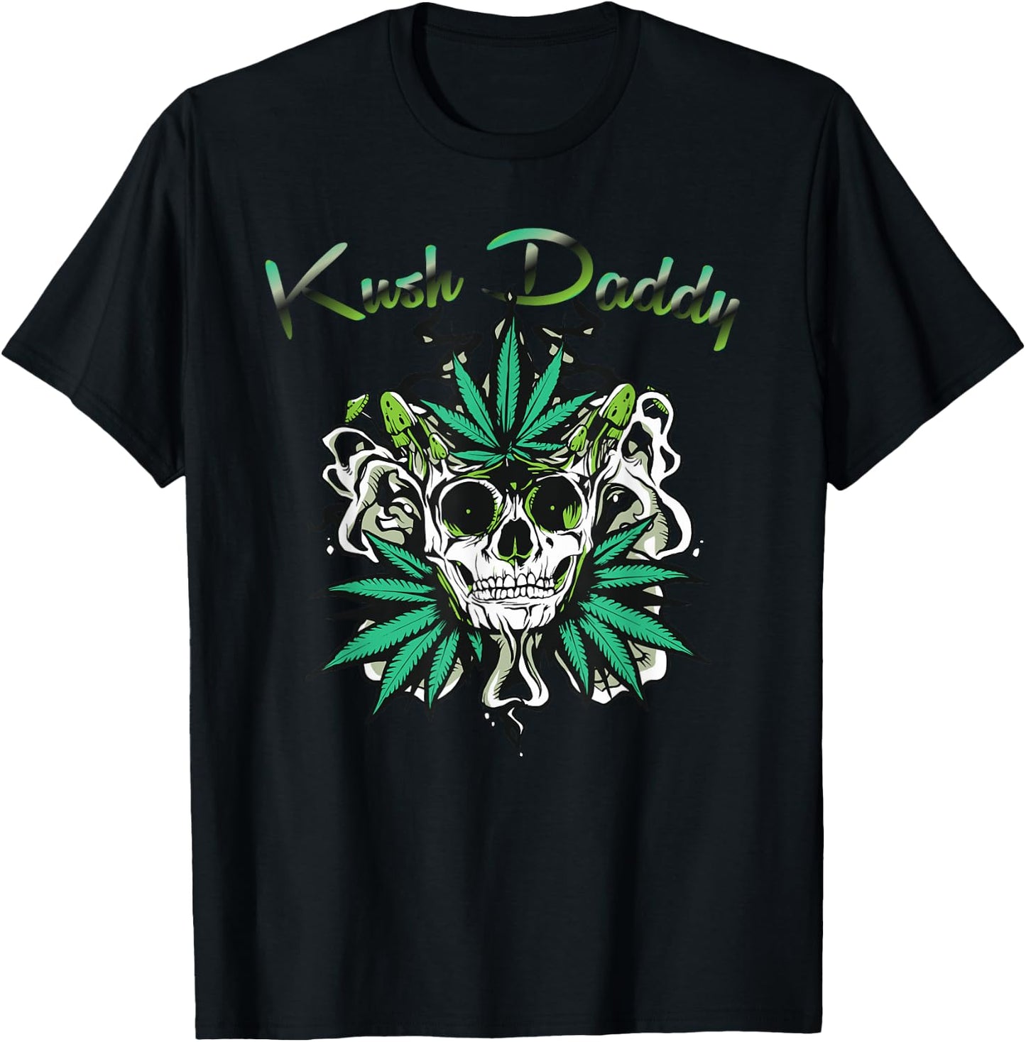 Kush Papa LOVE T-Shirt - T-Shirt | Black