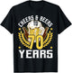 Cheers And Beers To 70 Years, Beer Lover 70th Birthday T-Shirt - T-Shirt | Black