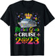 Mardi Gras Cruise 2023 Ship New Orleans Carnival Costume T-Shirt - T-Shirt | Black