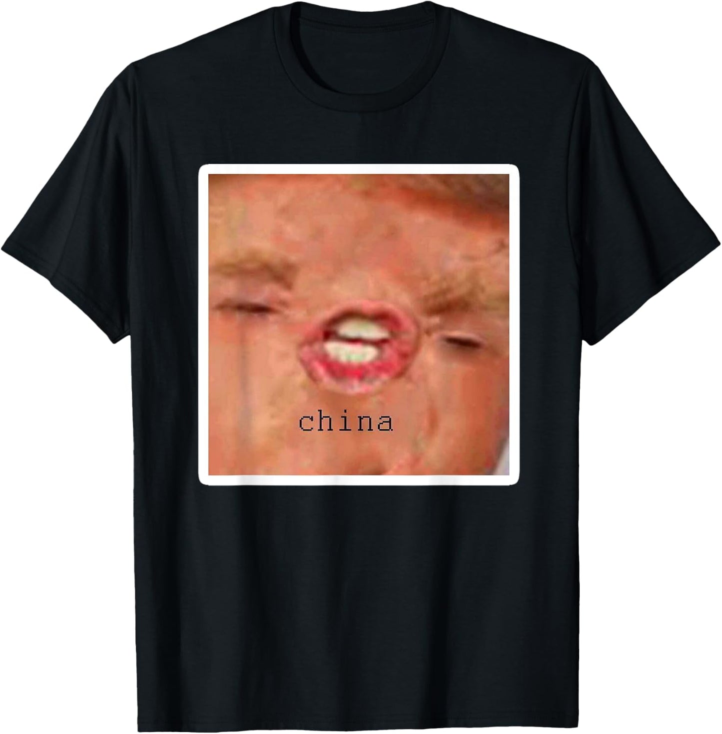 Trump China Shirt, Meme T-Shirt - T-Shirt | Black